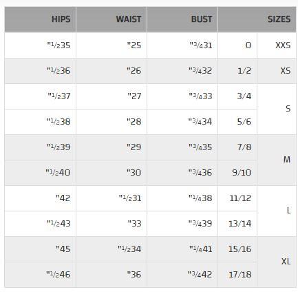 مقاسات رينا للبنات