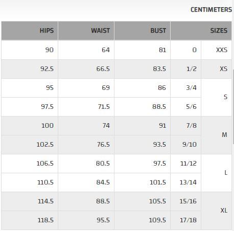 مقاسات رينا للبنات