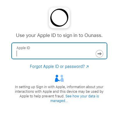 إنشاء حساب على ounass عبر i-CLOUD