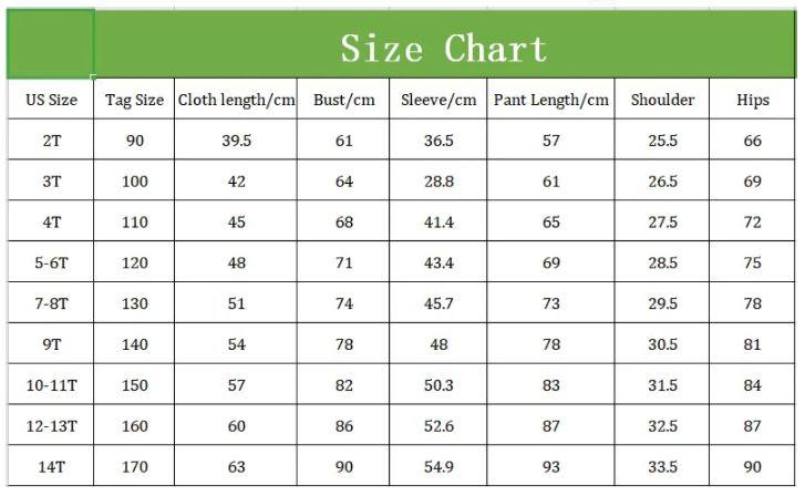 قياسات أطقم ملابس aliexpress للأطفال الولادي