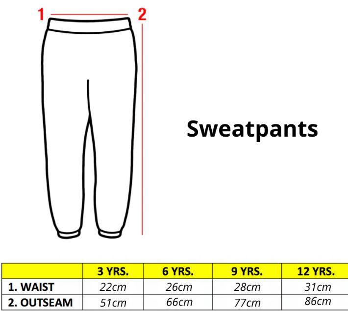 مقاسات الاطفال على TWAN clothing
