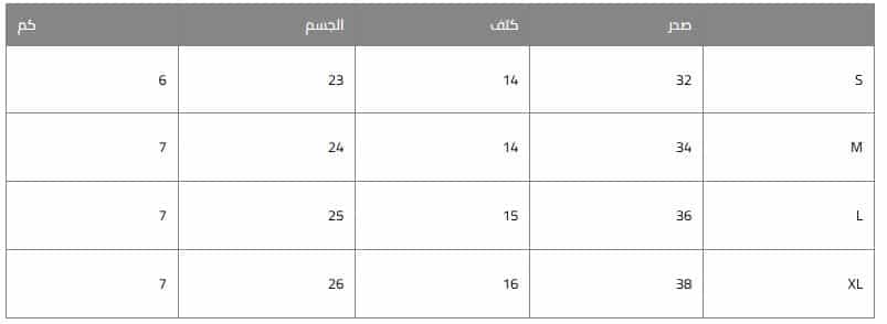 قياسات النساء في جيوردانو